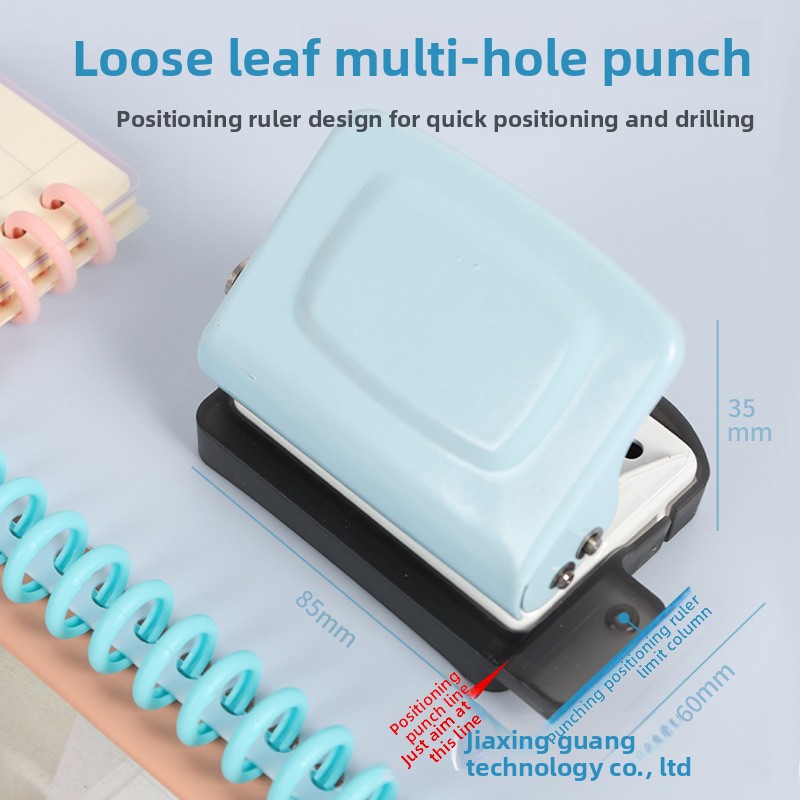 Binding Machine Comb - 6-Loch Mini kreative kleine Locher, Handbuch
