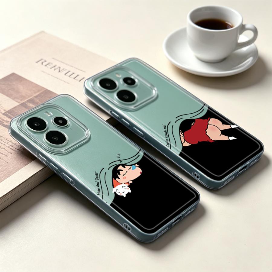 Receipt Printer Thermal - Cartoon Shin-ChanS Weiche Handyhülle für Xiaomi