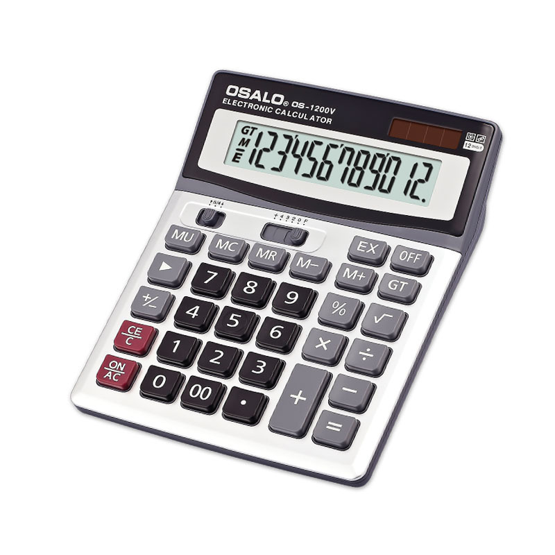 Office Technologies - Solar Rechner ABS Kunststoff Büro Finanz