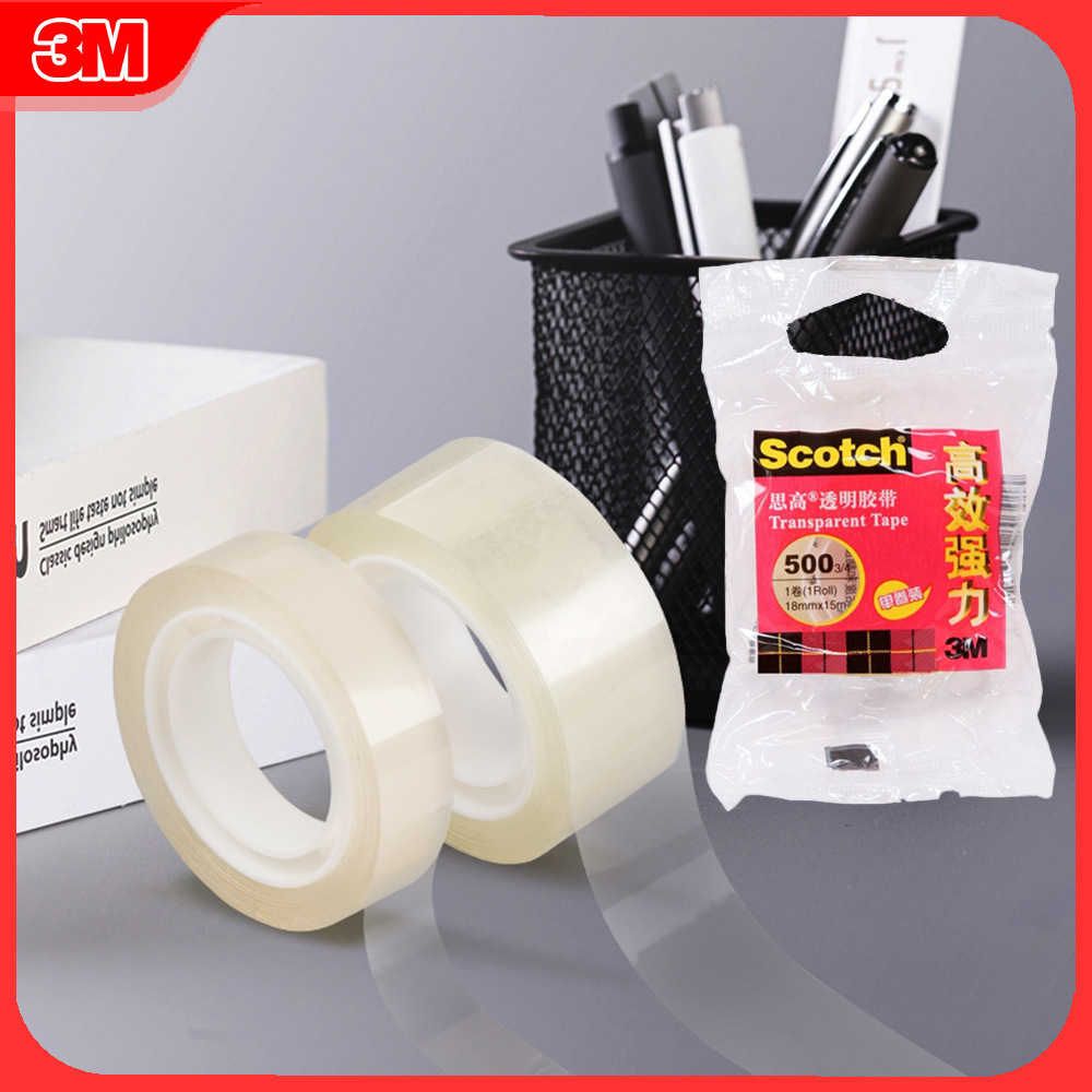 Office Technologies - 3M Scotch 500 Transparentes Klebeband Hocheffizientes