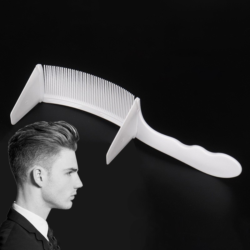 Binding Machine Comb - 1-teiliger neuer professioneller Friseur-Haarschneidekamm mit gebogener