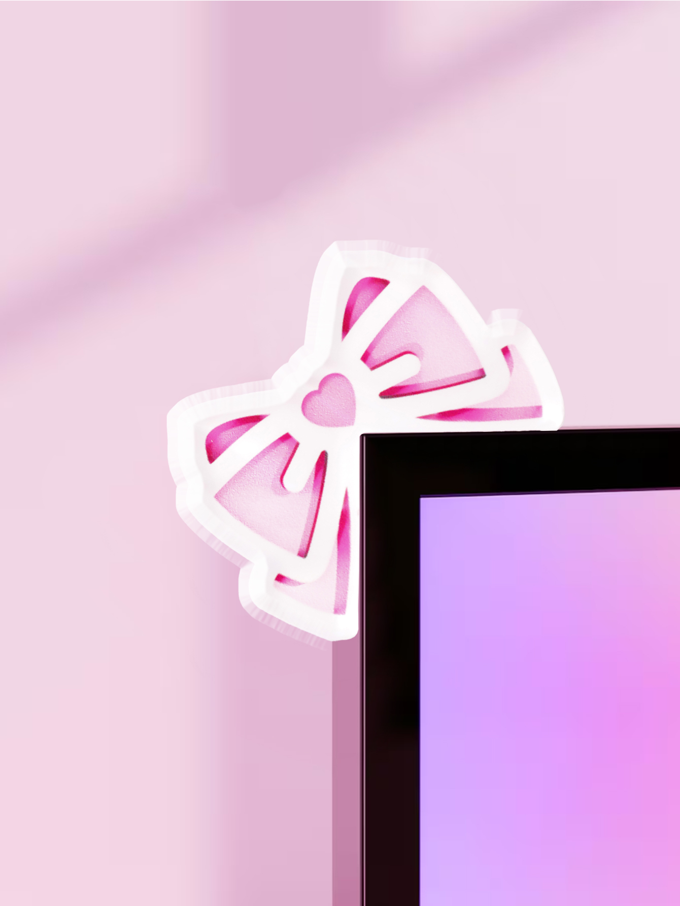 Kawaii Schleife Monitor-Dekora – Office Technologies Bewertung und Preis